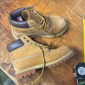 Timberland Tan Leather Boots